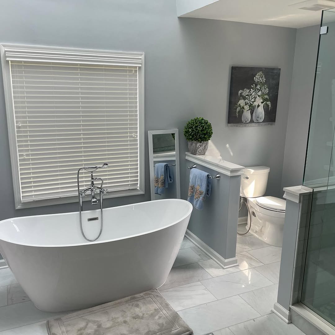 Bathroom Remodeling by PJ Restorations in Mercer County, NJ